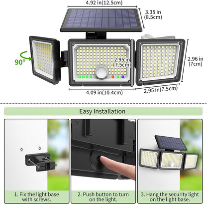 ☀️ Solar Energy Led,🛡️ 10-Year Warranty