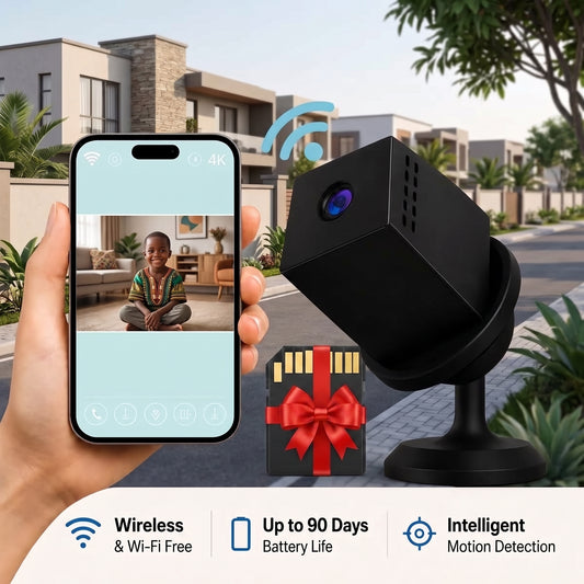 Protect Your Home 24/7 With Smart Wireless Security Camera